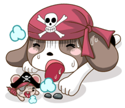 Tails of Pirate : Mango & Tango sticker #6620604