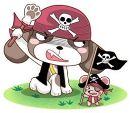 Tails of Pirate : Mango & Tango sticker #6620617
