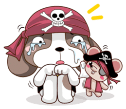 Tails of Pirate : Mango & Tango sticker #6620621