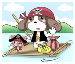 Tails of Pirate : Mango & Tango sticker #6620622