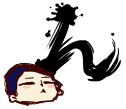 Apologizing Japanese man;Instead of you sticker #6620797