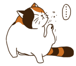 Mi-ke, the Calico Cat sticker #6621113