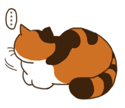 Mi-ke, the Calico Cat sticker #6621114