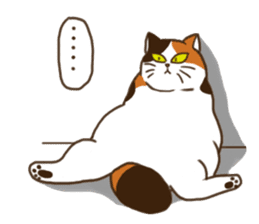 Mi-ke, the Calico Cat sticker #6621117