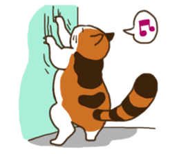 Mi-ke, the Calico Cat sticker #6621118