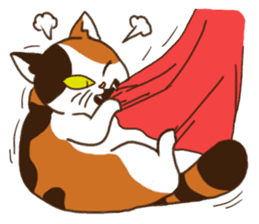 Mi-ke, the Calico Cat sticker #6621127