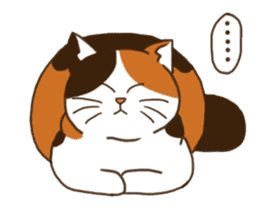 Mi-ke, the Calico Cat sticker #6621128