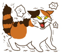 Mi-ke, the Calico Cat sticker #6621132