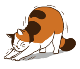 Mi-ke, the Calico Cat sticker #6621135