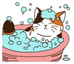 Mi-ke, the Calico Cat sticker #6621136