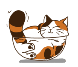 Mi-ke, the Calico Cat sticker #6621139