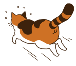 Mi-ke, the Calico Cat sticker #6621143