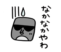 My moai mother and son 3. sticker #6621256