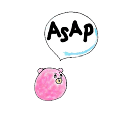 Gummy candy bear sticker #6621344