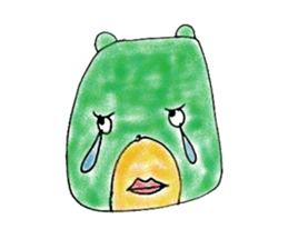 Gummy candy bear sticker #6621349