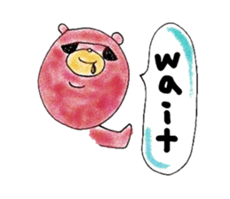 Gummy candy bear sticker #6621351