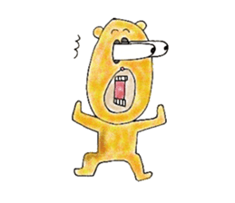 Gummy candy bear sticker #6621352