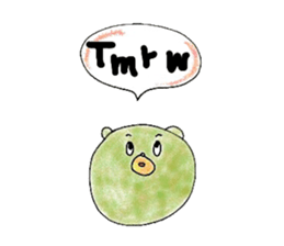 Gummy candy bear sticker #6621367