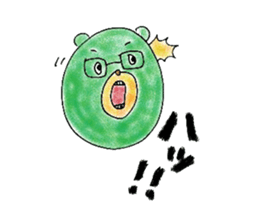 Gummy candy bear sticker #6621378