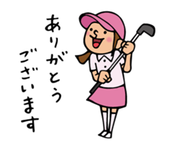 Enjoy golf. sticker #6621516