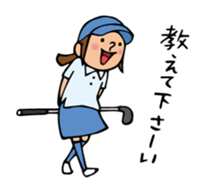 Enjoy golf. sticker #6621522