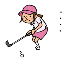 Enjoy golf. sticker #6621525