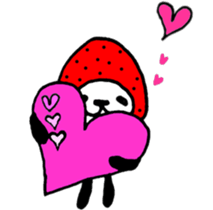 STRAWBERRY PANDA : ENGLISH Ver. sticker #6621578