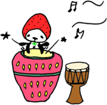 STRAWBERRY PANDA : ENGLISH Ver. sticker #6621583