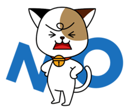 Cute cat and paraglider sticker #6622026