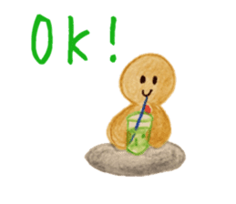 Kawaii Ginger breadman(English) sticker #6622779
