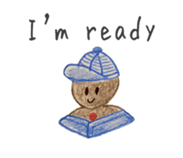 Kawaii Ginger breadman(English) sticker #6622813