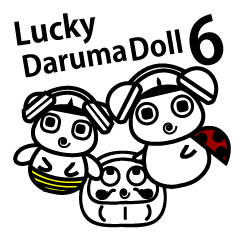 Lucky Daruma Doll 6
