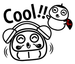 Lucky Daruma Doll 6 sticker #6622819