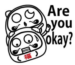 Lucky Daruma Doll 6 sticker #6622853
