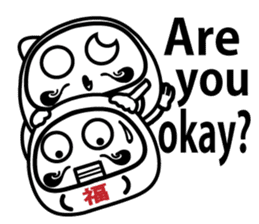 Lucky Daruma Doll 6 sticker #6622853