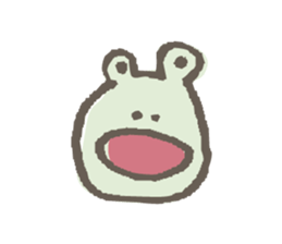 Flog's face sticker #6622996