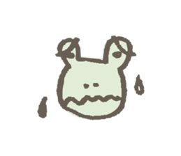 Flog's face sticker #6623002