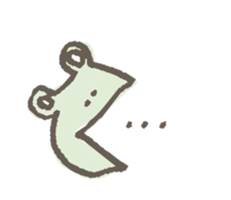 Flog's face sticker #6623010