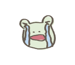 Flog's face sticker #6623012