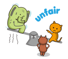 Small tea and small families sticker #6623528