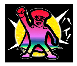 Detective wearing an eye mask sticker #6623617