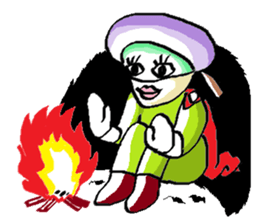 Detective wearing an eye mask sticker #6623654