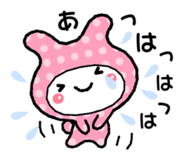 Loose " Usa chan " greeting1 sticker #6624477