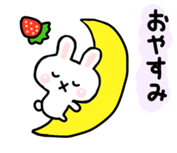 Rabbit Strawberry 2 sticker #6625024