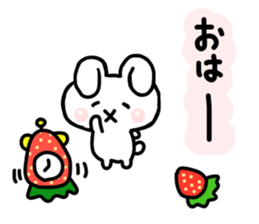Rabbit Strawberry 2 sticker #6625025