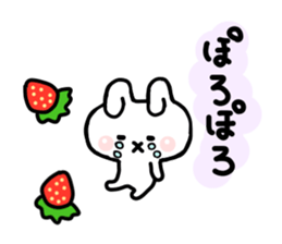 Rabbit Strawberry 2 sticker #6625037