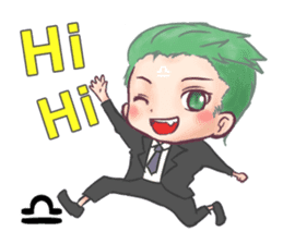 12 star mood sticker #6625443