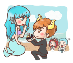 12 star mood sticker #6625461