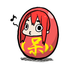 DARUMA is a glance from the top sticker #6626736