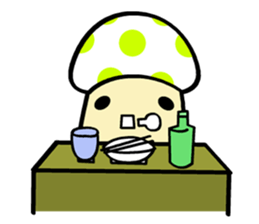 Mushroom and girlfriend sticker #6626974